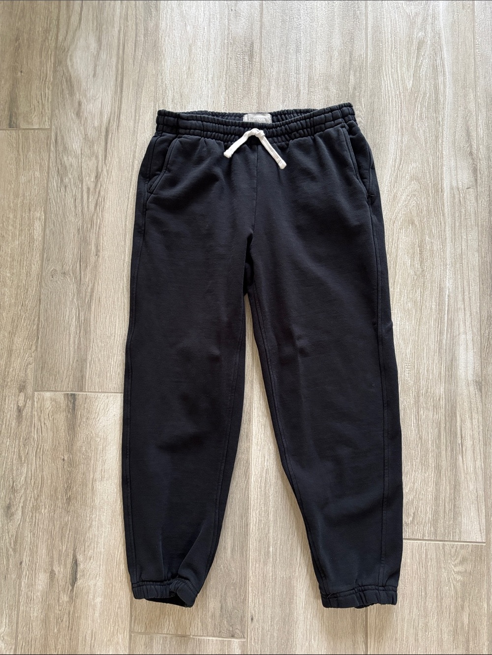 Everlane Black Sweatpants With Pockets Size Small - Picture 2 of 11